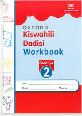 Kiswahili Dadisi Workbook Grade 2